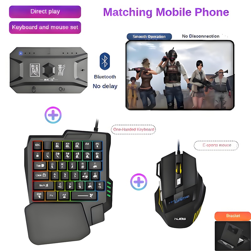 Gaming Keyboard And Mouse For Xbox - Konverter Gamepad Ponsel M1 Pro, Mouse