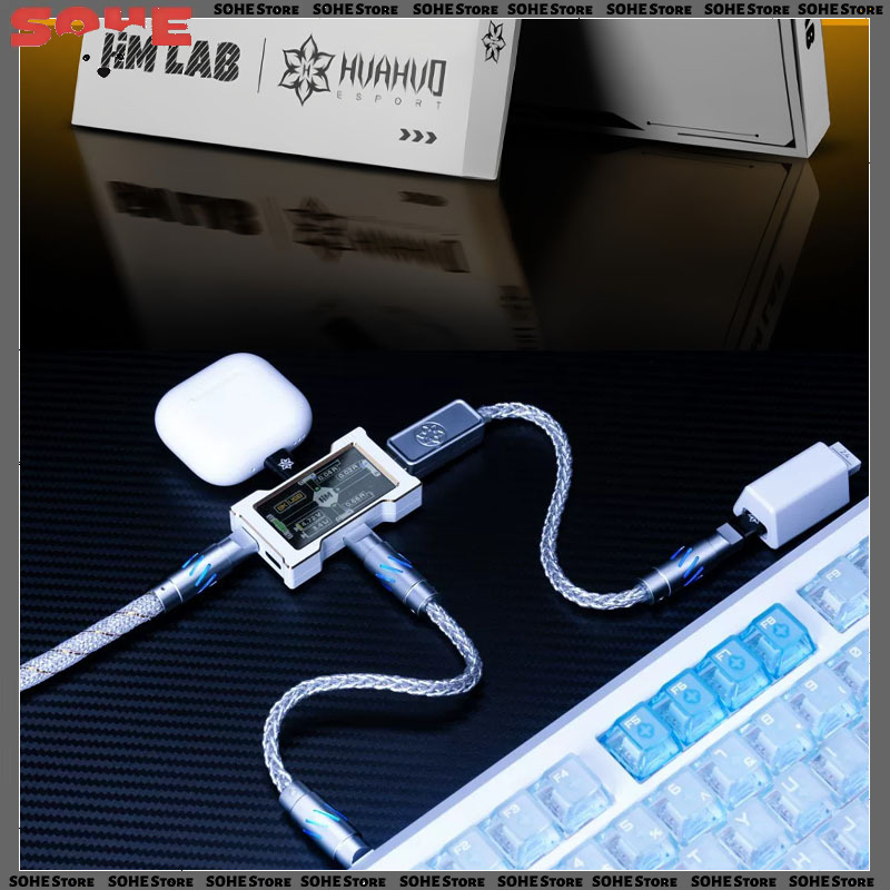 Gaming Keyboard Magnetic Switches - Huahuo X Hmhub 8k Aviator Cable