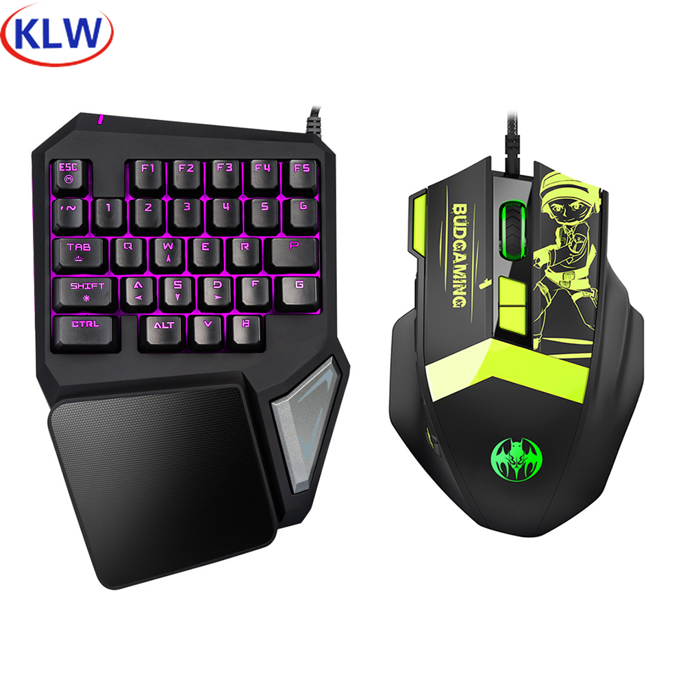Gaming Keyboard And Mouse For Xbox - T9 Pro Keypad Berkabel yang Dapat