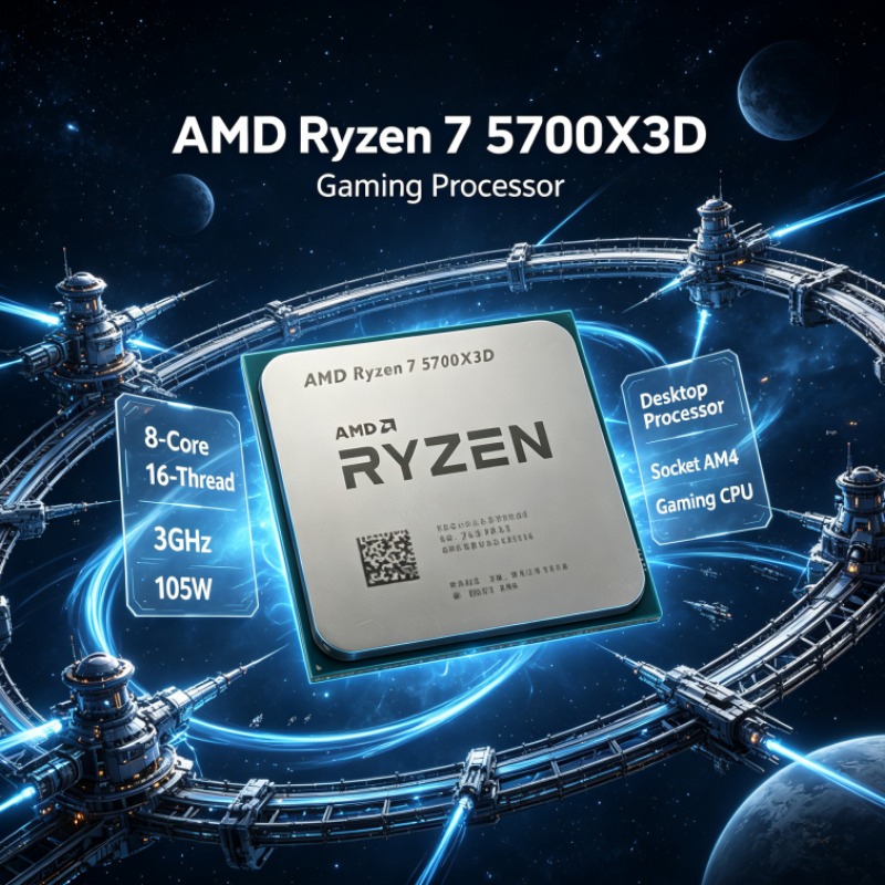 Amd Cpu Ryzen 7 - Prosesor Desktop AMD Ryzen 7 5700X3D