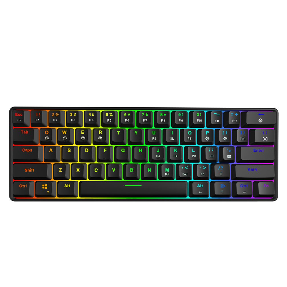 Gaming Keyboard Mobile - SKYLOONG GK61 Mini Portabel 60% Gamer