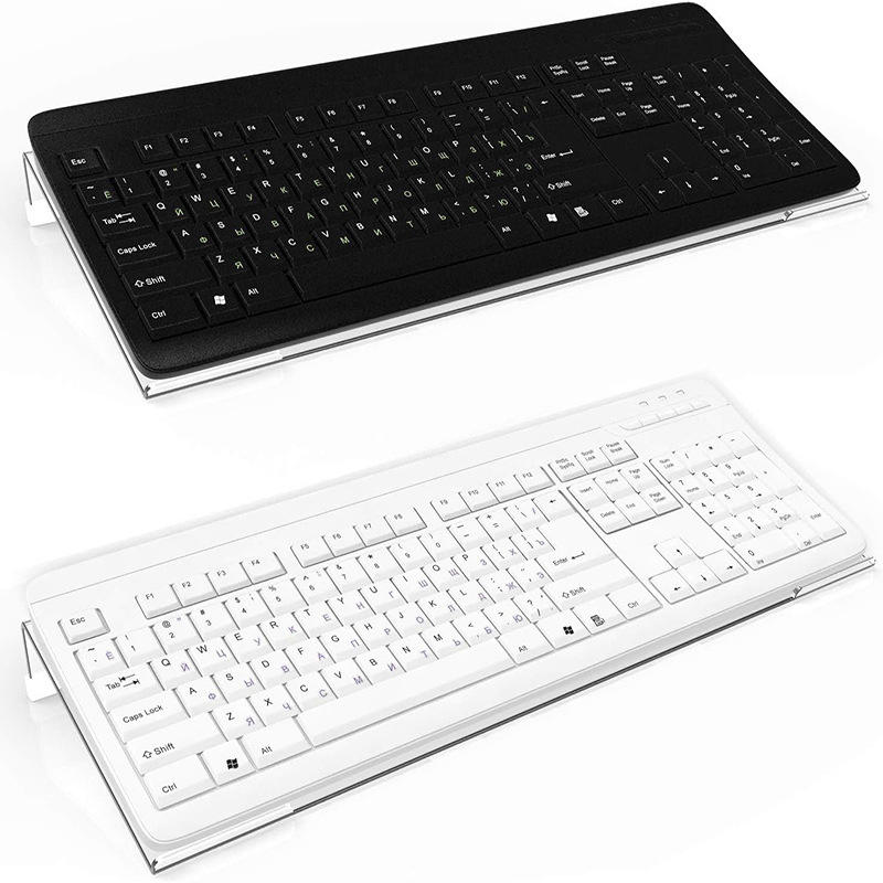 Gaming Keyboard Ergonomic - Penyangga Keyboard Ergonomis Akrilik Transparan, Sudah