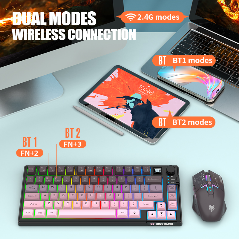 Kombo Keyboard dan Mouse Gamin - Gaming Keyboard Ergonomic ulasan dan harga