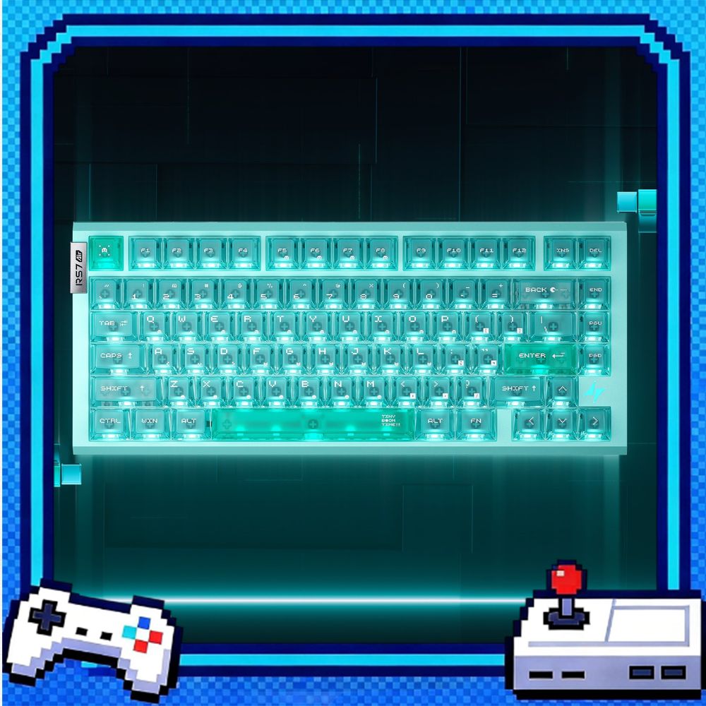 ATK RS7 Air Cyber Magnetic Swi - Gaming Keyboard Hall Effect Switches ulasan dan harga