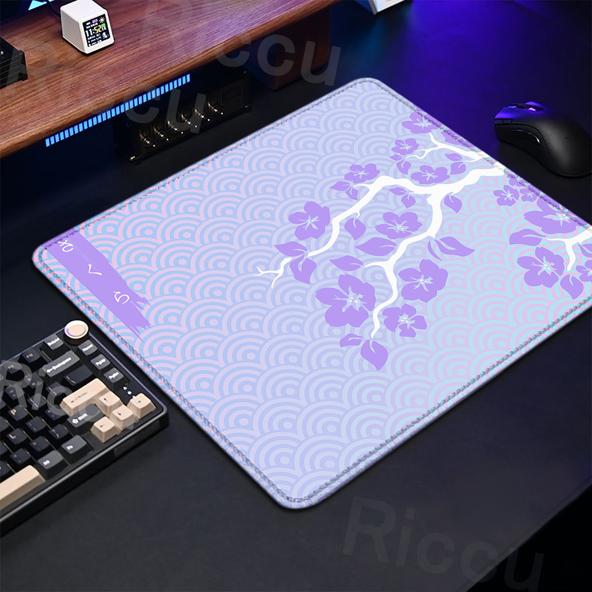 Alas Mouse Gaming Sakura ungu, - Gaming Keyboard Brand ulasan dan harga