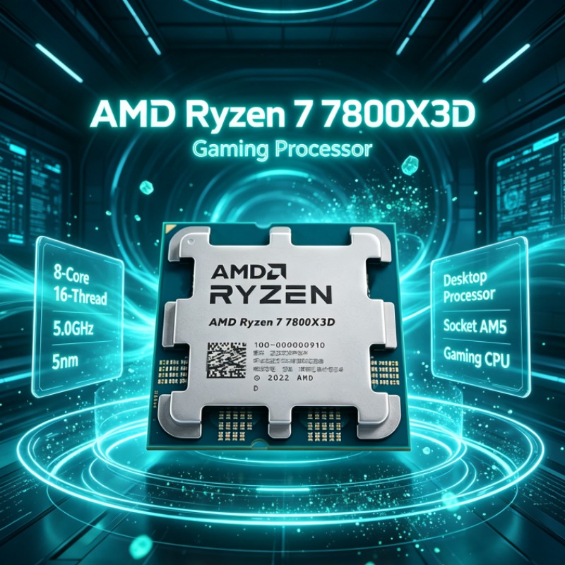 AMD R7 7800X3D Ryzen 7 AM5 CPU - Amd Cpu Ryzen 7 ulasan dan harga