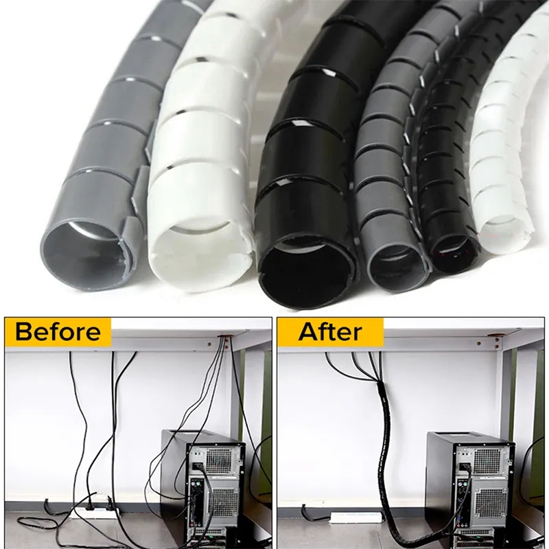 Klip Organizer kabel Spiral fl - Coiled Usb Cable ulasan dan harga