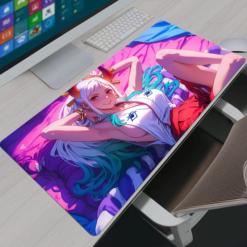 One Piece Yamato Mouse Pad Not - Gaming Keyboard En Mouse ulasan dan harga