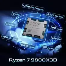 CPU Gaming AMD Ryzen 7 9800X3D - Amd Cpu Ryzen 7 ulasan dan harga