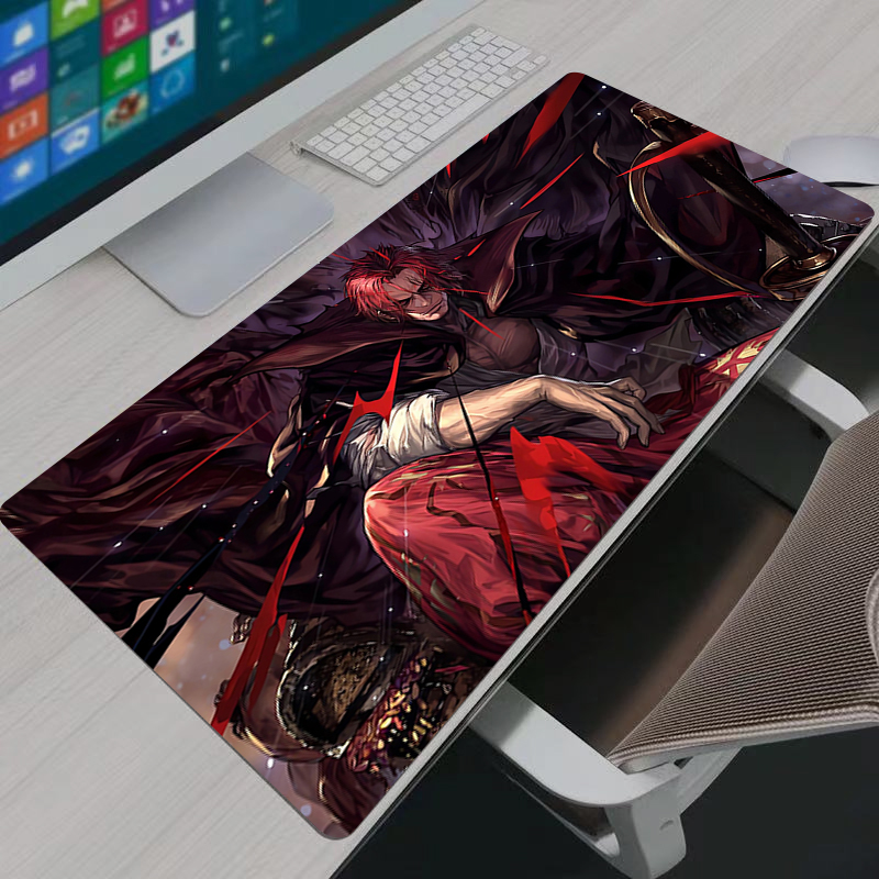 One Piece Shanks Mouse Pad Bes - Gaming Keyboard En Mouse ulasan dan harga