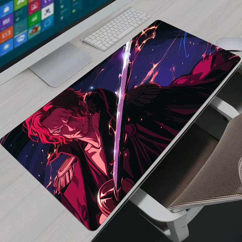 One Piece Shanks Mouse Pad Bes - Gaming Keyboard En Mouse ulasan dan harga