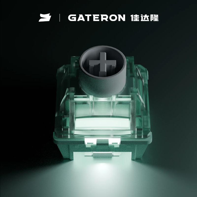 Sakelar GATERON Magnetic Jade  - Gaming Keyboard Hall Effect Switches ulasan dan harga