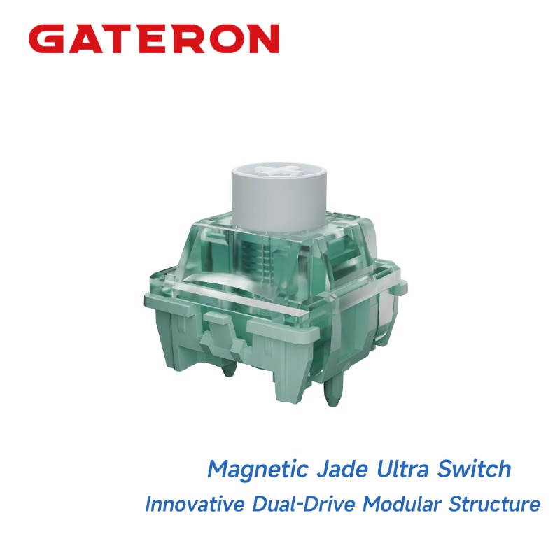 Sakelar GATERON Magnetic Jade  - Gaming Keyboard Hall Effect Switches ulasan dan harga
