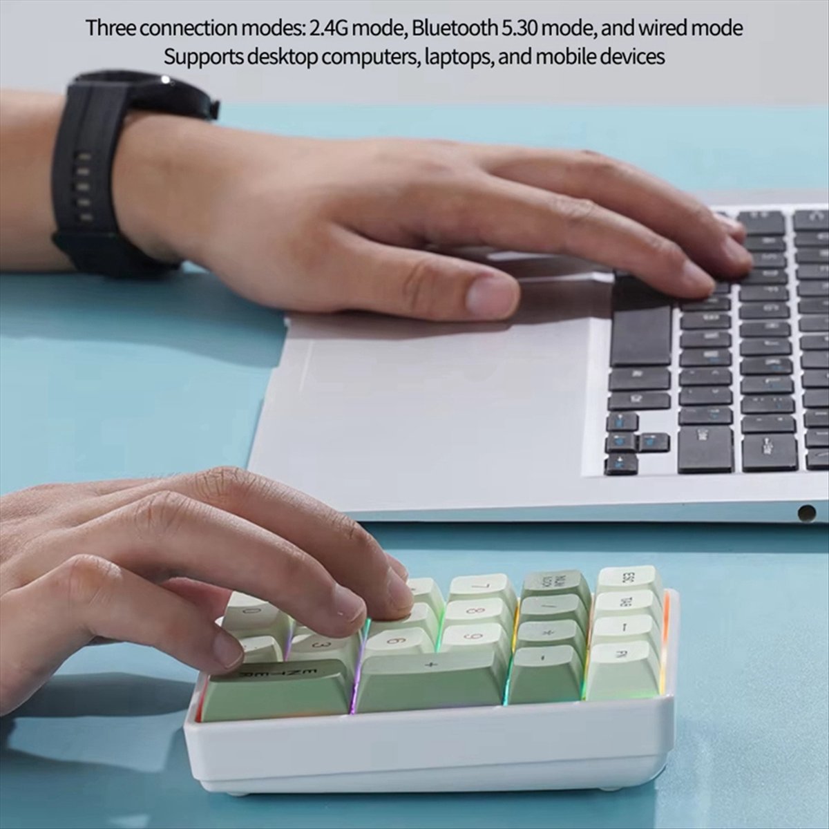 N86R 21 Tombol Keyboard Mini 2 - Gaming Keyboard Number Pad ulasan dan harga
