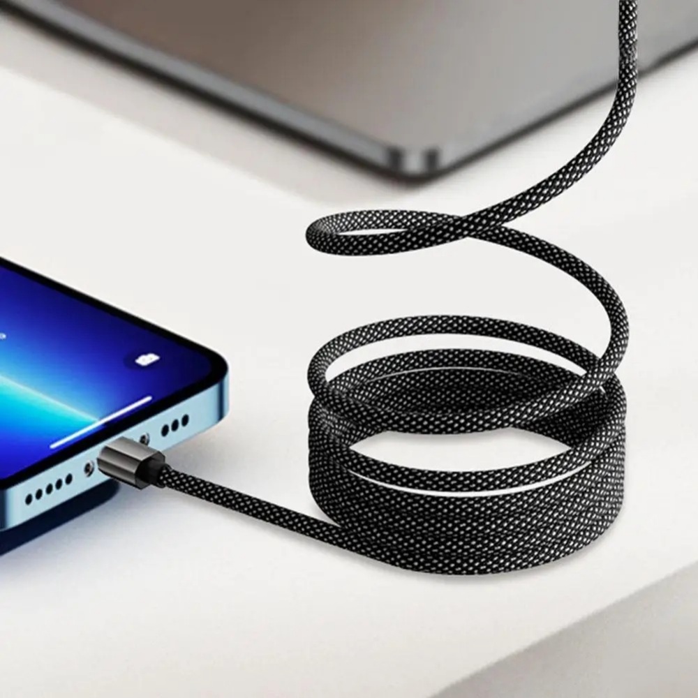 Kabel Pengisian Daya Cepat USB - Coiled Usb Cable ulasan dan harga