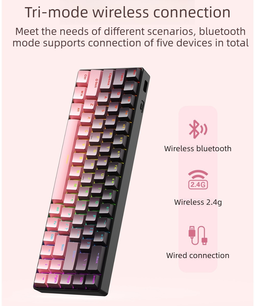 Keyboard Mekanik RGB Teclado G - Gaming Keyboard Mobile ulasan dan harga