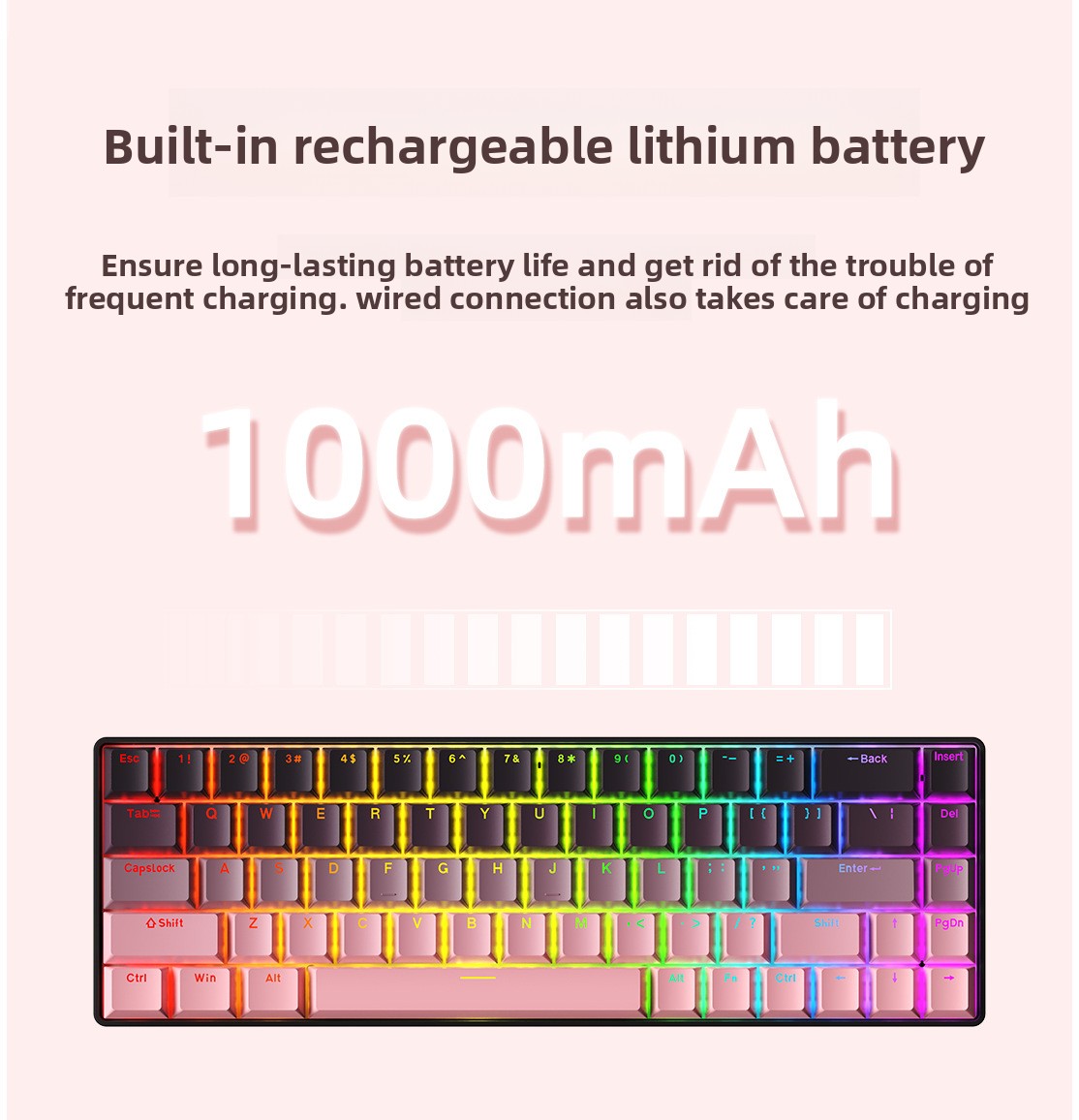 Keyboard Mekanik RGB Teclado G - Gaming Keyboard Mobile ulasan dan harga