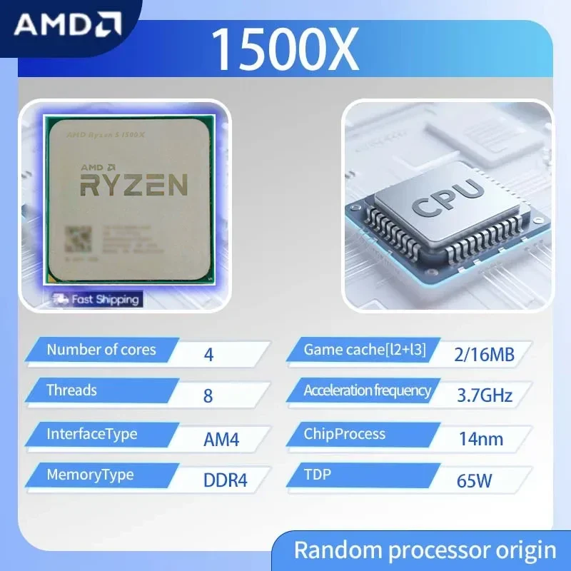 AMD Ryzen 5 1500X AMD R 5 1500 - Amd Cpu Ryzen 5 ulasan dan harga