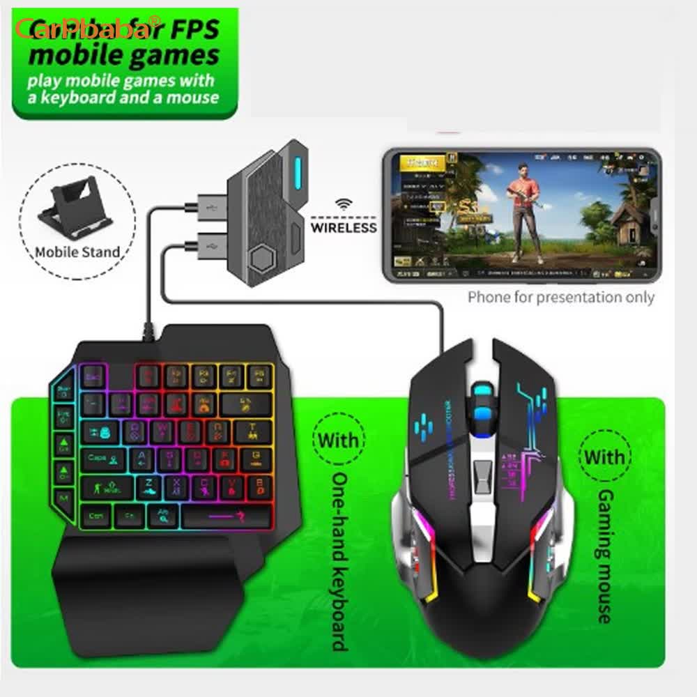 Gamepad Mobile PUBG Controller - Gaming Keyboard Mobile ulasan dan harga