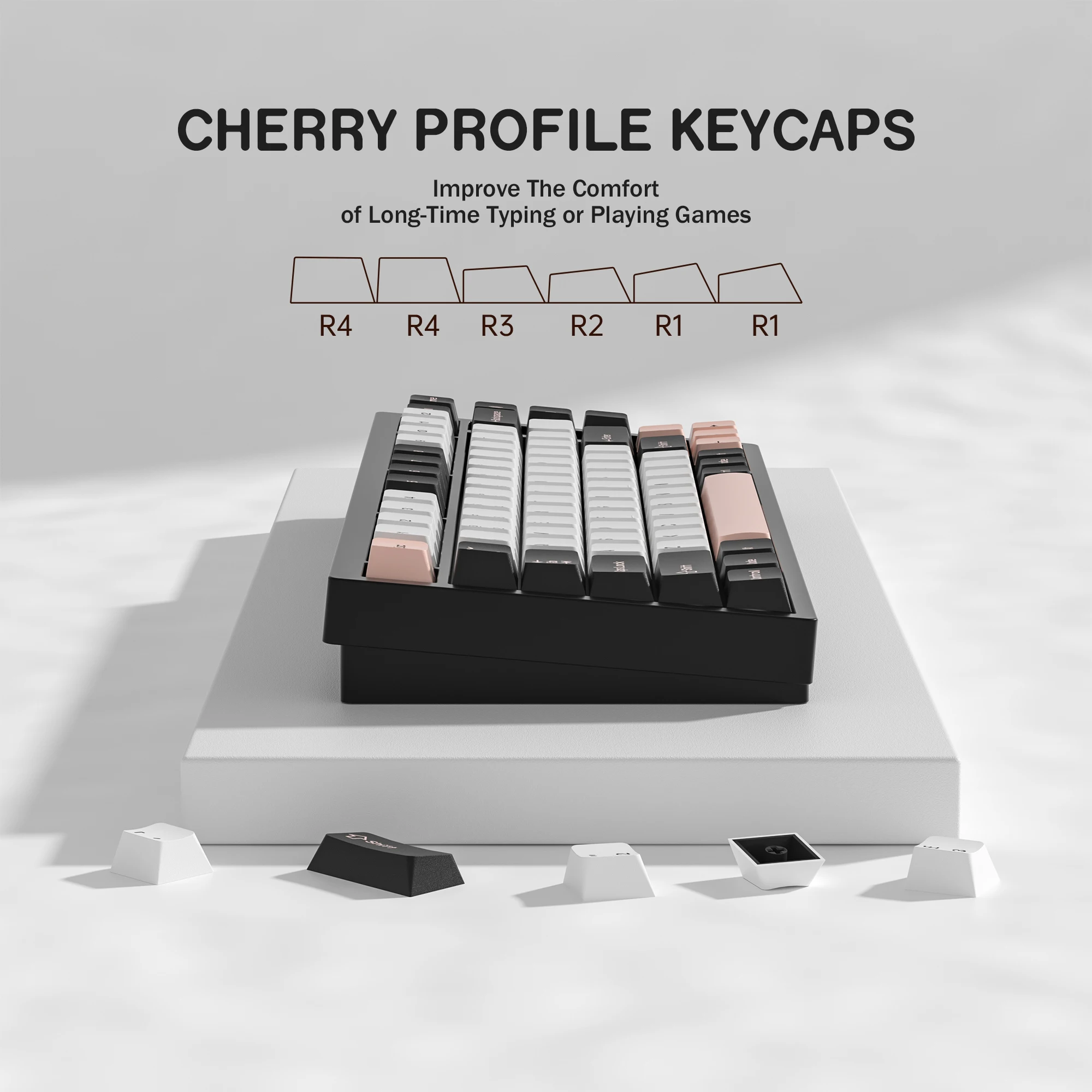 KBDiy GMK Olivia Keycaps untuk - Gaming Keyboard Number Pad ulasan dan harga