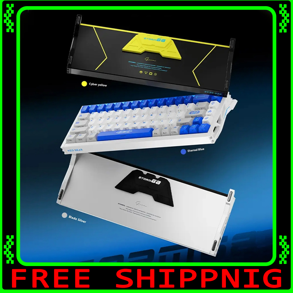 Keyboard Gaming NZO STORM68 Al - Gaming Keyboard Magnetic Switches ulasan dan harga