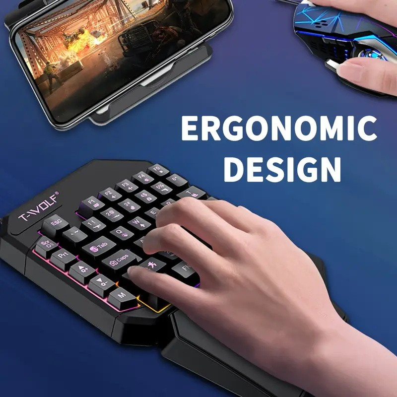 FocusOnPC TF900 2-in-1 Mobile  - Gaming Keyboard Mobile ulasan dan harga