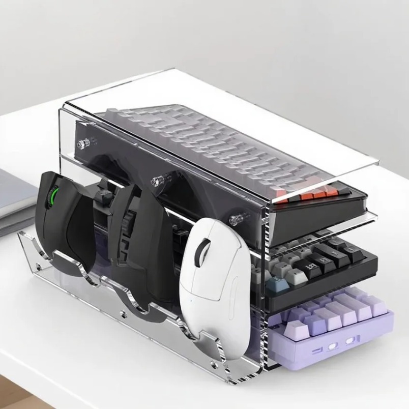 Rak Akrilik Bening 3 Tingkat u - Gaming Keyboard Ergonomic ulasan dan harga