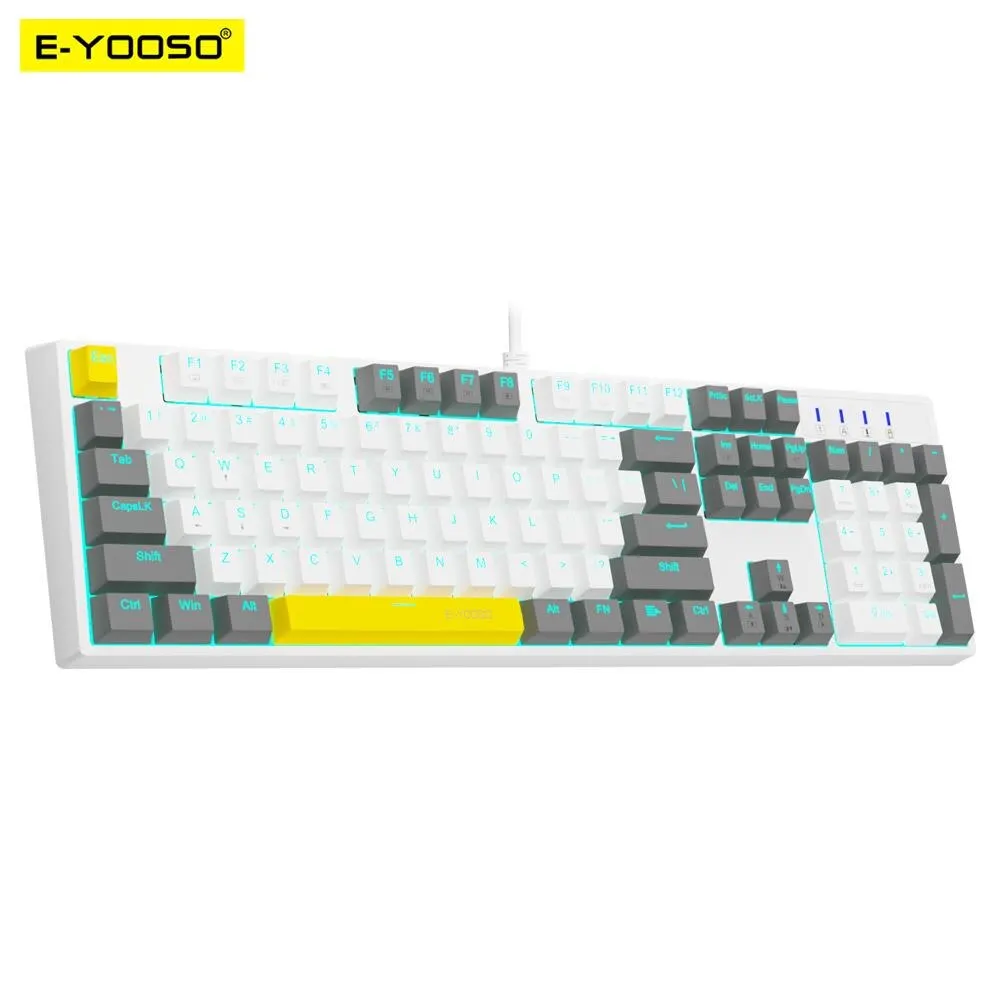 E-YOOSO Z14 USB Mekanis Gaming - Gaming Keyboard E Yooso ulasan dan harga