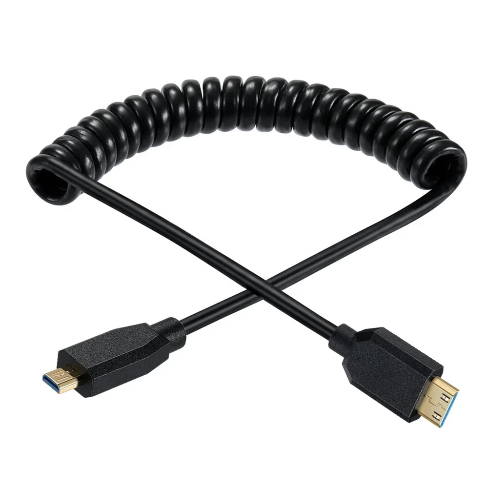 2.1Versi 8K@60Hz 4K@120Hz Kabe - Coiled Usb Cable ulasan dan harga