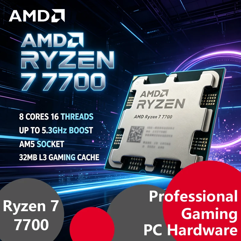Prosesor AMD Ryzen 7 7700 Unlo - Amd Cpu Ryzen 7 ulasan dan harga