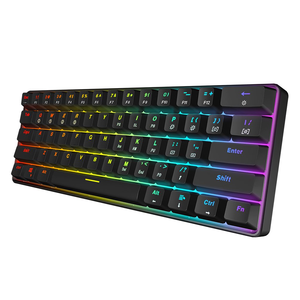 SKYLOONG GK61 Mini Portabel 60 - Gaming Keyboard Mobile ulasan dan harga