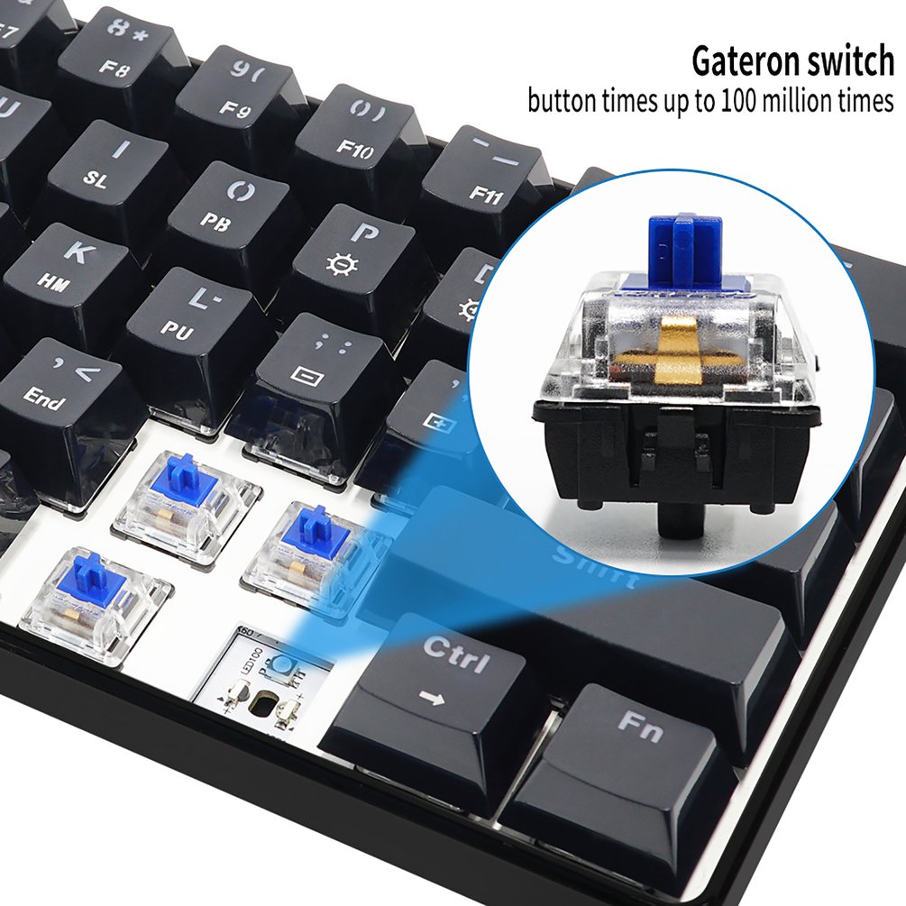 SKYLOONG GK61 Mini Portabel 60 - Gaming Keyboard Mobile ulasan dan harga