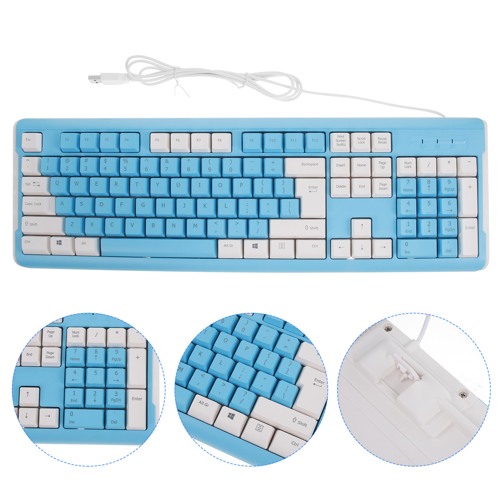Keyboard Gaming Berkabel USB A - Gaming Keyboard Number Pad ulasan dan harga