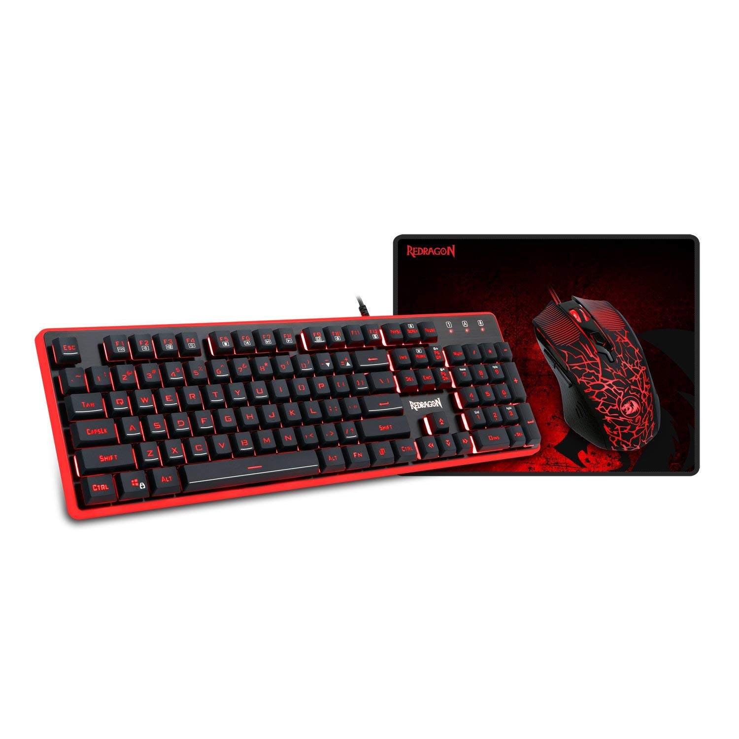 Redragon S107 RGB Gaming Keybo - Gaming Keyboard Ergonomic ulasan dan harga