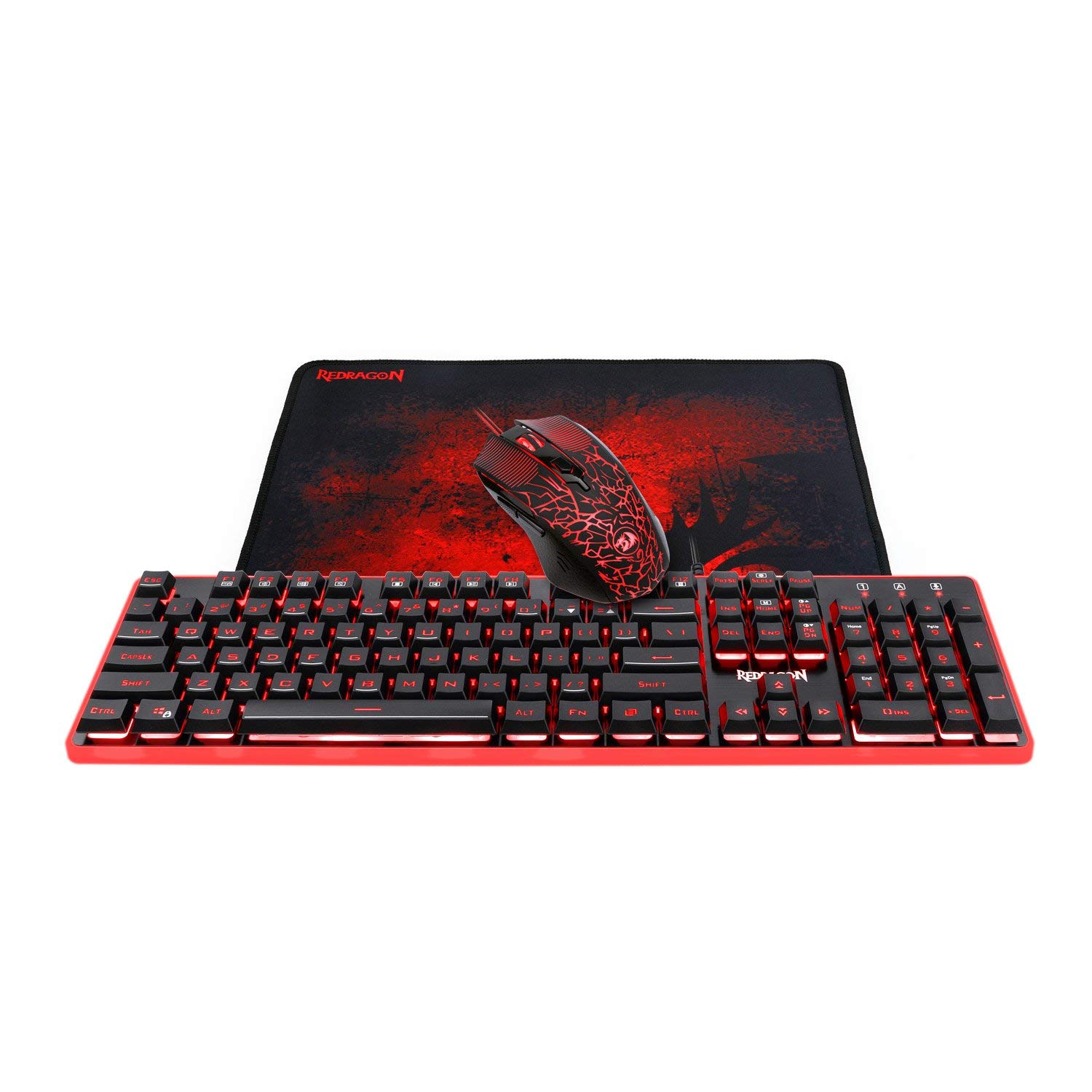 Redragon S107 RGB Gaming Keybo - Gaming Keyboard Ergonomic ulasan dan harga